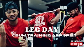 Push pull legs  EP03  ChrisBumstead APP SPLIT  cinematic motivation legday [upl. by Ecnarret]