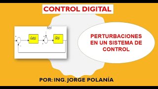 Perturbación en un sistema de control discreto con Matlab [upl. by Arrak]