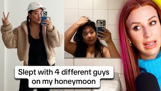 Bad honeymoons that got EXPOSED on TikTok  REACTION [upl. by Craw]