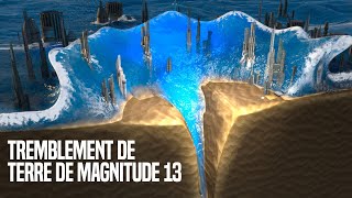 Que se passeraitil en cas de tremblement de terre de magnitude 13 [upl. by Aysa]