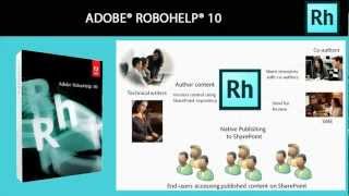 RoboHelp 10 Smart Publish to Microsoft SharePoint [upl. by Bagger]