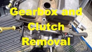 Astra Z18XE Gearbox and Clutch Removal [upl. by Innavoeg]