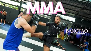 Pro MMA Sparring Highlights  Bangtao Muay Thai amp MMA [upl. by Aynom813]