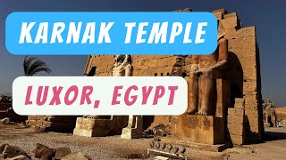 Karnak TempleTimeless Marvel in Luxor Egypt [upl. by Eire]