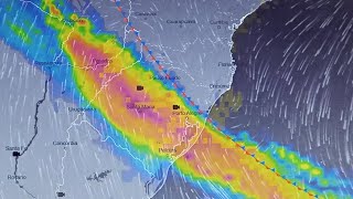 Previsão do Tempo  26092024  Frente fria avança pelo Sul chuva volumosa no RS  Tempo e Clima [upl. by Adnal417]
