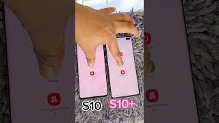 Samsung Galaxy S10 Vs Samsung Galaxy S10 Hand Reboot Up Test [upl. by Ainel]