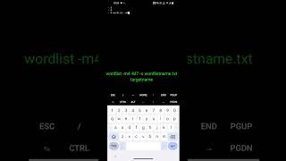 How to create wordlist in termux  hacker programmer hack attitude nethunter coding termux [upl. by Ydnar]