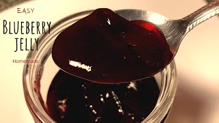 Easy Blueberry Jelly Homemade [upl. by Christianna]