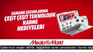 Dizüstü Bilgisayar ve Oyun Konsolu  Media Markt Karne Hediyesi [upl. by Enavi]