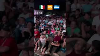 Así reaccionó la afición de Honduras al triunfo de Mexico vs Honduras seleccionmexicana mexico [upl. by Idalla]