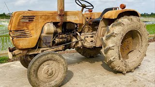 Fully restoration old shibaura sd2200 tractor  Restore and repair old shibaura sd2200 plow [upl. by Acila471]