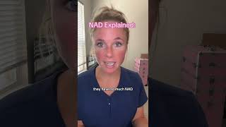 NAD the energy and repair molecule NAD longevity healthandwellness rn [upl. by Coplin]