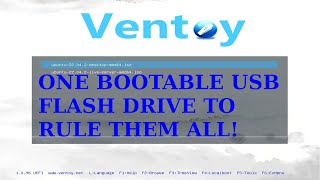 How to Make a Bootable USB Flash Drive with Ventoy on Windows [upl. by Aileon532]