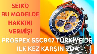 Seiko SSC947 İncelemesi  Güneş Enerjili Speedtimer Pogue [upl. by Ferris962]