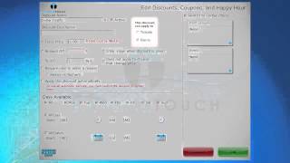 Harbortouch POS Creating a Discount [upl. by Nuahsak]