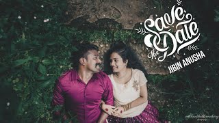 JibinampAnushaSave the dateKerala weddingJeevana song❤️ [upl. by Anelad]