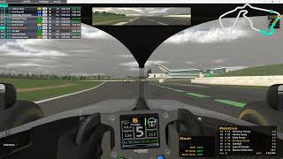 iRacing F4 Silverstone Close Racing To The Checkered Flag [upl. by Adian]