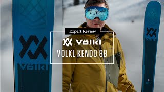 Volkl Kendo 88 Skis  Johnnys Expert Review 2022 [upl. by Nagel]