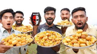 300 Pani Puri Eating Challenge  LOSER WILL EAT JOLOCHIP🥵 [upl. by Egreog]