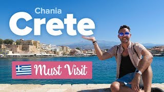 This is CHANIA CRETE 🇬🇷 Is it the Best city in Greece What to do in Crete [upl. by Lothar686]