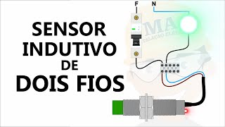 Sensor Indutivo de Dois Fios [upl. by Eelynnhoj]