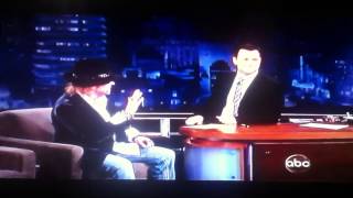 Axl Rose entrance on Jimmy Kimmel Live [upl. by Lemcke]