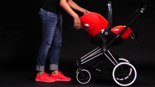 Cybex Cloud Q lieflat CAR SEAT [upl. by Aicram573]