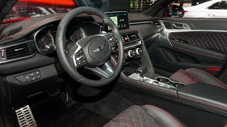 EXTRAORDINARY 2019 GENESIS G70 INTERIOR [upl. by Sibyl]