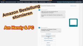 Amazon Bestellung stornieren  ändern Anleitung – Wie lösche amp ändere ich einen Artikel bei Amazon [upl. by Acitel]