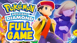 Pokemon Brilliant Diamond  Longplay Full Game Story Mode Walkthrough No Commentary Gameplay Guide [upl. by Ajak]