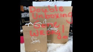 Christian Louboutin Double Unboxing Gone Wrong  Iriza and Cabata  50plusluxurystyle [upl. by Ern]