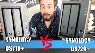 Synology DS720 vs DS718 NAS Comparison [upl. by Ehrman700]