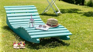 How to build a sunbed for the garden  WAGNER [upl. by Nehtan319]