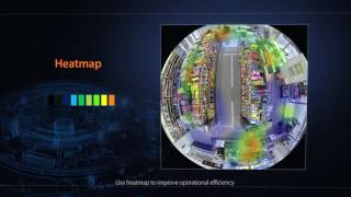 Wisenet X Series HeatmapHanwha Techwin [upl. by Bertelli]