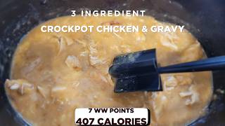 3 Ingredient Crockpot Chicken That Will BLOW Your Mind [upl. by Llennhoj501]