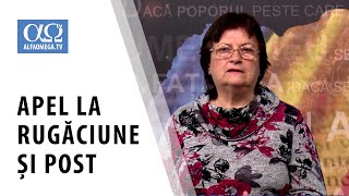 📢 Apel la post și rugăciune pentru țară [upl. by Ellimahs771]