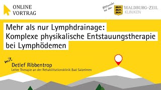 Lymphdrainage Komplexe physikalische Entstauungstherapie bei Lymphödemen [upl. by Worl]