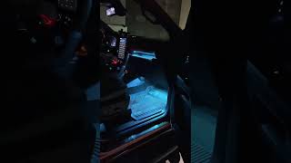 Interior Premium Ambient Lighting for Ford Raptorcarhabibidubai modification dubai ambiencelight [upl. by Armitage]