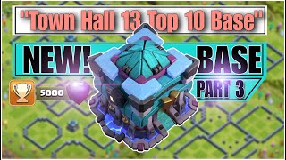 Top 10 quotTh13 Most Powerful Basequot Layouts 2024  Best Th13 base layouts  Town hall 13 best bases [upl. by Notserk]