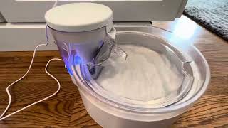 PetSafe Outlast Pumpless Cat Water Fountain Indoor Water Dispenser for Cats Review [upl. by Gaspar]