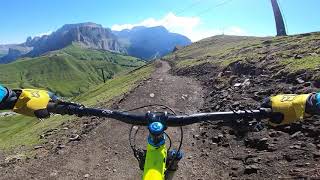 Icarus MTB Trail BZ Canazei [upl. by Ketchum]