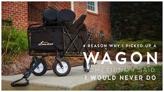 4 Reasons Why I Picked Up The Summates Collapsible Wagon  Something I Said I would Never Do [upl. by Drawe]