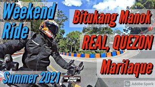 RIDE to BITUKANG MANOK  REAL Quezon  MARILAQUE  Honda ADV 150 [upl. by Ailaza]