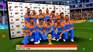 wcc2 update 2019 world cup Final match Gameplay India VS Australia [upl. by Anehs]