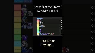 Risk of Rain 2 Survivor Tier List Seekers of the Storm DLC riskofrain riskofrain2 ror2 [upl. by Gagnon115]