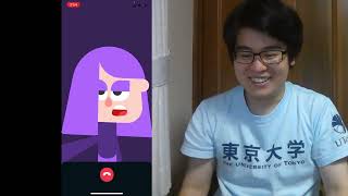 quotVideollamada con Lilyquot una novedad de Duolingo【Un japonés habla español todos los días】【Día 24】 [upl. by Nlycaj502]