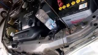 Kia Carnival Gasoline air bleeding radiator [upl. by Mikahs301]