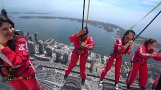 Edge Walk at the CN Tower in Toronto [upl. by Noli]