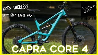 YT capra core 4 axs  MTB with best components come back with some upgrades [upl. by Attennaej]