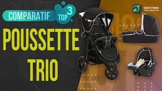 ⭐️ MEILLEURE POUSSETTE TRIO 2022  Comparatif amp Guide dachat [upl. by Utley]